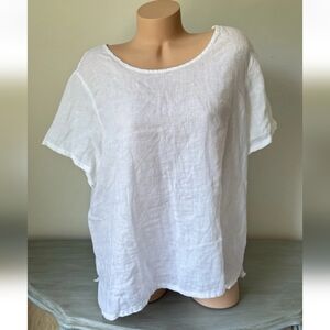 Tahari Linen Top